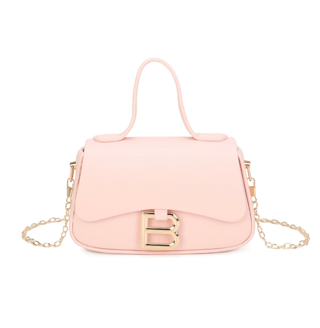 BALLY inspired mini bag - pink