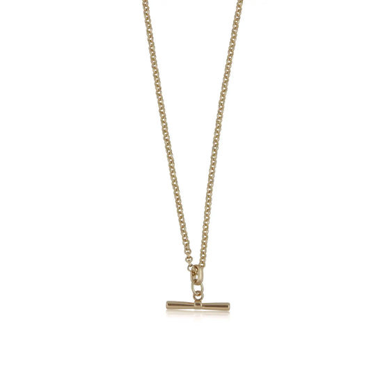 GOLD Tbar necklace